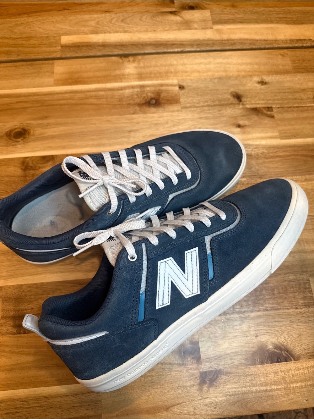New Balance Jamie Foy 306 Men’s Navy and White Suede Sneakers